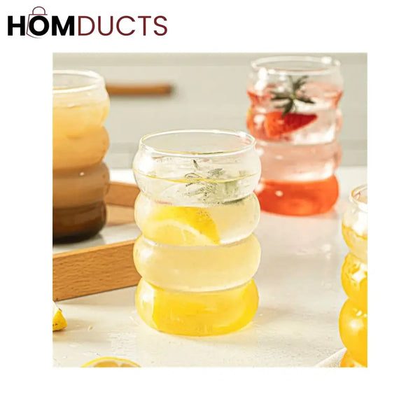 6 Pcs Creative Borosilicate Glass Set