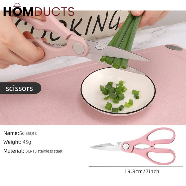 6 Pcs Stainless Steel Colorful Knife Set