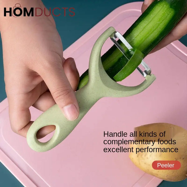 6 Pcs Stainless Steel Colorful Knife Set