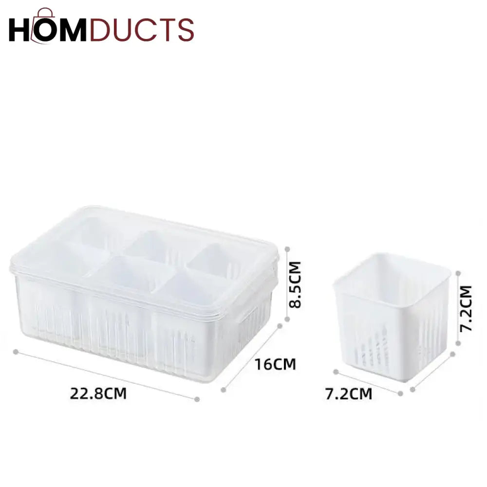 6 Portions Refrigerator Box