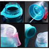 600ML Dual-Function Spray & Sip Water Bottle – BPA-Free Leakproof & Portable