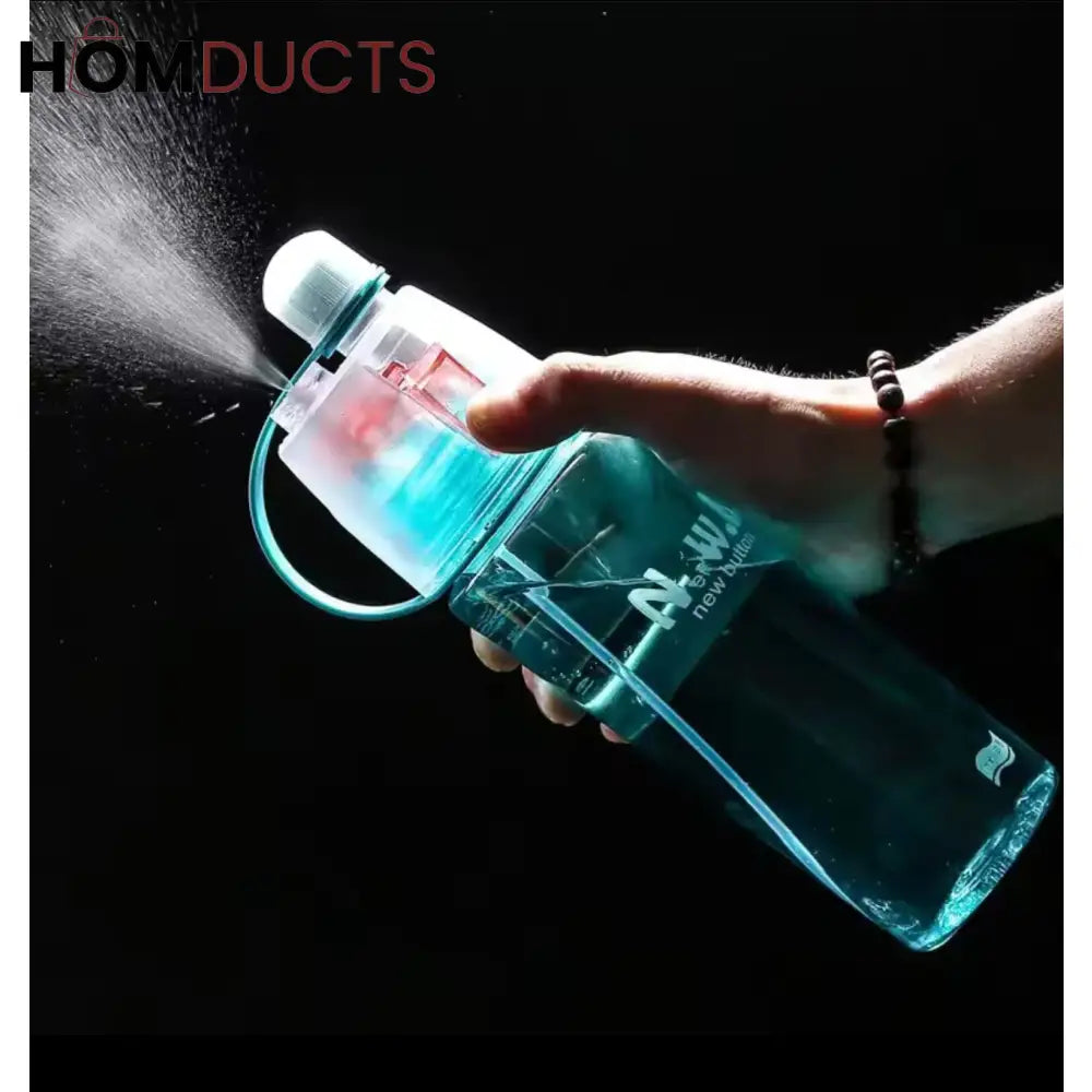 600ML Dual-Function Spray & Sip Water Bottle – BPA-Free Leakproof & Portable