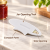 Tescoma Glass Jar Opener feature infographic