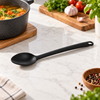 Tescoma Spaceline Nylon Cooking Spoon in a premium lifestyle setting