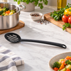 Tescoma Spaceline Nylon Slotted Spoon in a premium lifestyle setting
