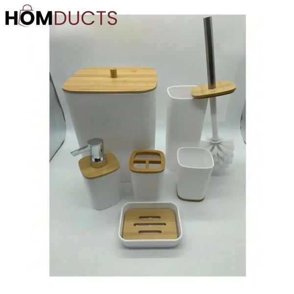 6pcs Bathroom Accessory Set