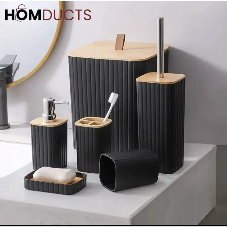 6pcs Bathroom Accessory Set