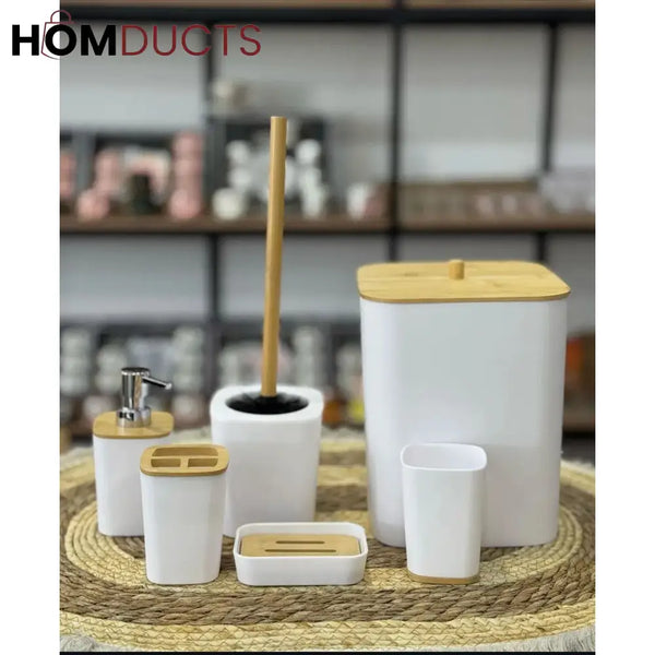 6pcs Bathroom Accessory Set