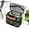 6Pcs Clear Mesh Travel Bag Set