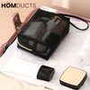 6Pcs Clear Mesh Travel Bag Set