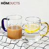 6Pcs Heat Resistant Borosilicate Glass Mug Set