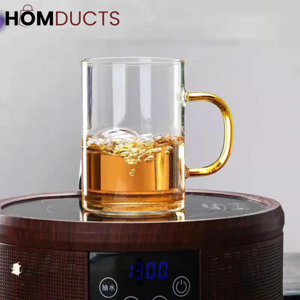 6Pcs Heat Resistant Borosilicate Glass Mug Set