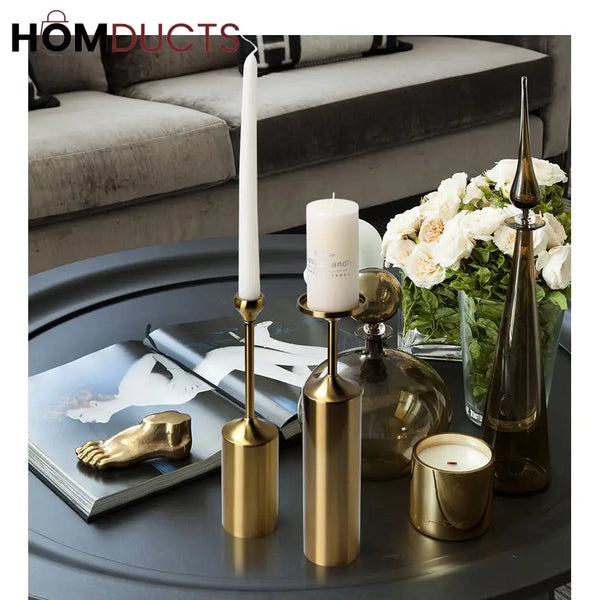 6Pcs Metal Candle Stand