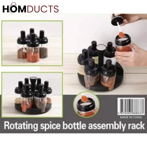 6Pcs Rotating Spice Set