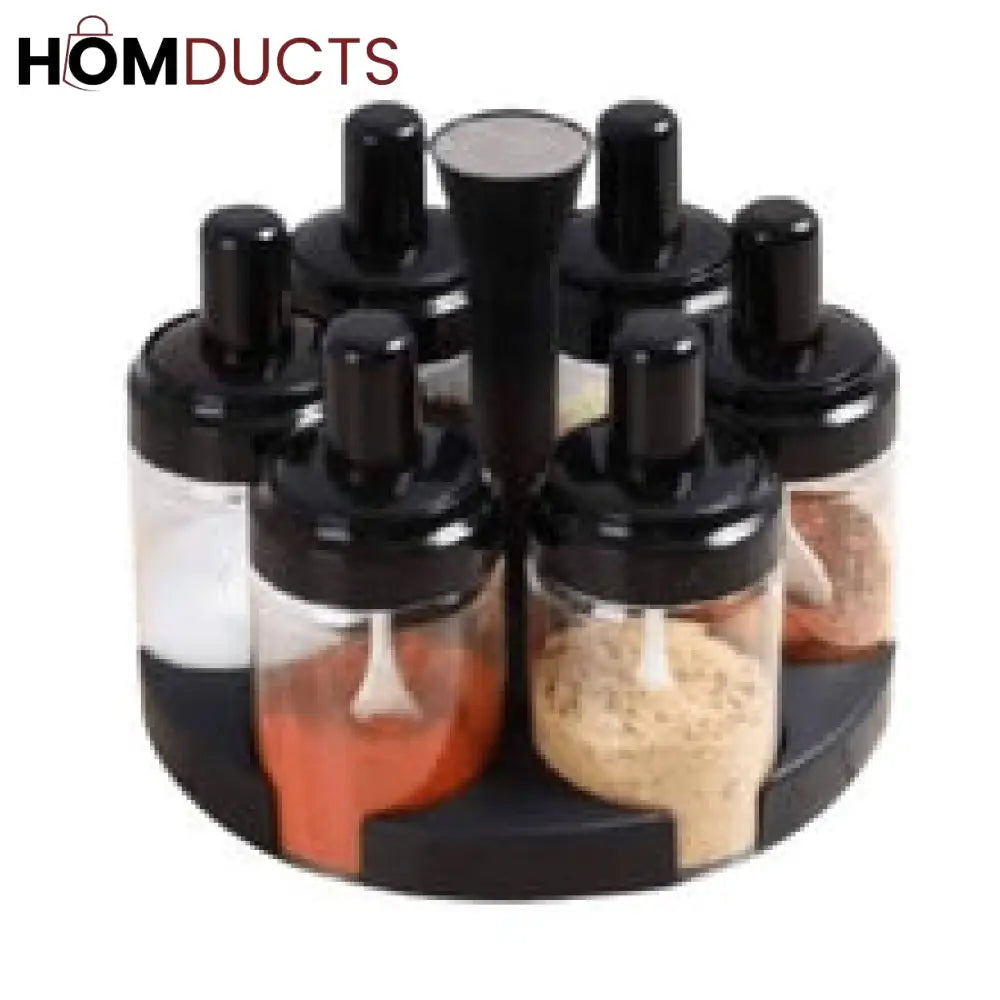 6Pcs Rotating Spice Set