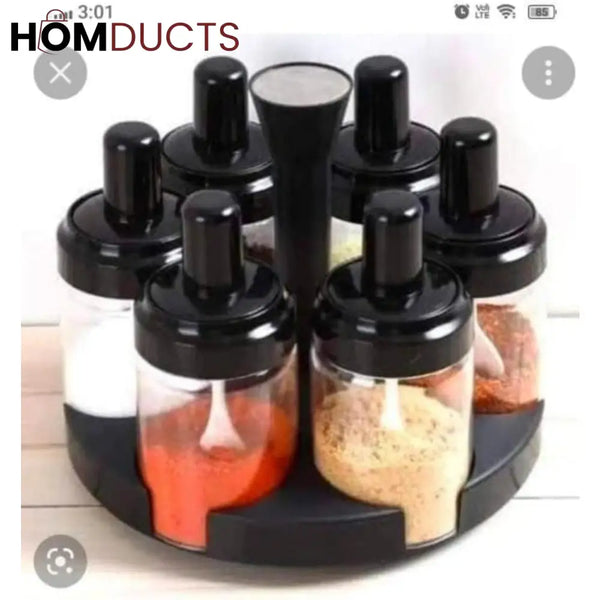 6Pcs Rotating Spice Set