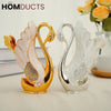 6Pcs Swan Desert Spoon Set