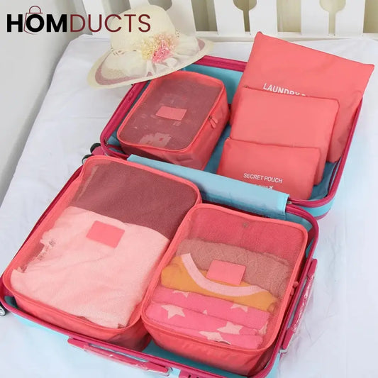 6Pcs Travel Bag Set