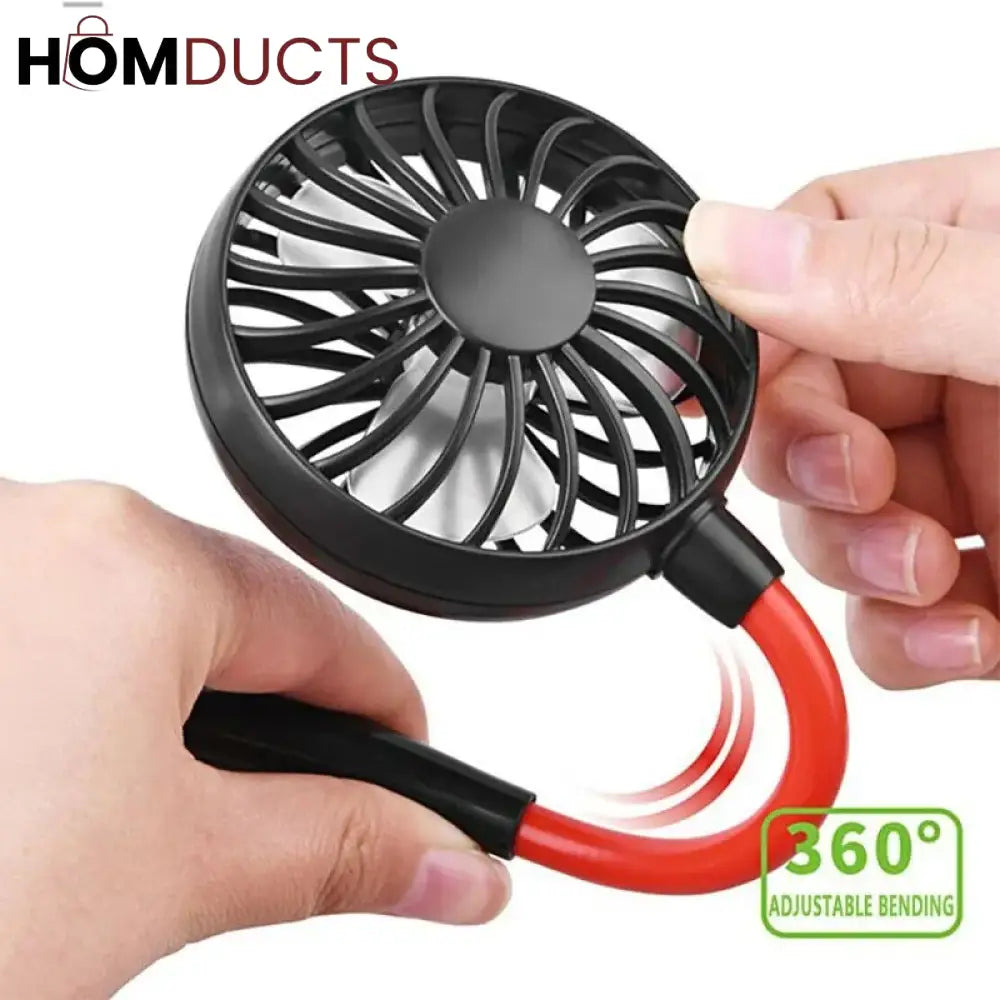 7 Wings Rechargeable Neck Fan