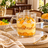 Premium Handled Dessert Cup with Lid