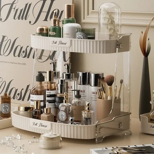 Desktop Cosmetic And Skincare Organizer
