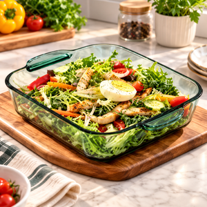 1.3L Rectangular Heat-Resistant Glass Baking Dish
