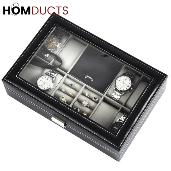 8Slot Watch + Ring Holder J & C Organizer