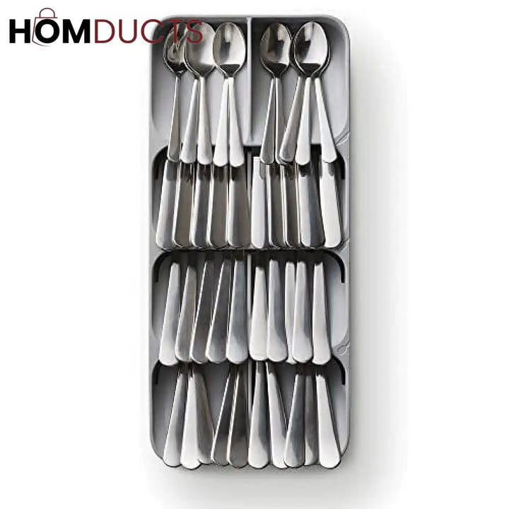 9 Compartment Drawer Cutlery Holder