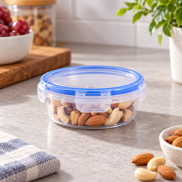 Double Lock Round Food Keeper – 230ml in a premium lifestyle setting