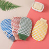 Double-Sided Exfoliating Bath Glove with Hand Grips – Body Scrubber Mitt