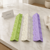 Flower Design Silicone Water Splash Guard Strip with Suction Cups – Kitchen & Bathroom Sink Barrier