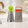 2-Piece Mini Stainless Steel Hand Grater Set with Comfortable Handles – 13.5cm
