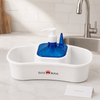 Elite Royal Multifunctional Kitchen Sink Organizer with Built-In Soap Dispenser & Sponge Holder