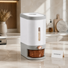 10KG Automatic Rice Dispenser with Measuring Cup – Airtight Food-Grade Kitchen Storage Container