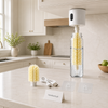 Rechargeable Electric Bottle Brush Cleaner with 2 Interchangeable Heads – 360° Rotary Cleaning Brush