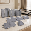 9-Piece Travel Packing Organizer Bags Set – Mesh Luggage Packing Cubes & Storage Pouches