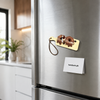 3D Chocolate Donut & Ice Cream Decorative Fridge Magnet with Hanging Loop – 1 Pc