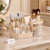 Premium Makeup & Cosmetic Organizer with 3 Transparent Drawers-Beige