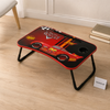 Disney Cars Kids Wooden Laptop Table with Cup Holder & Folding Legs – Red