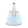 SMEG Retro Whistling Kettle – Pastel Blue Premium Stainless Steel Stovetop Tea Kettle