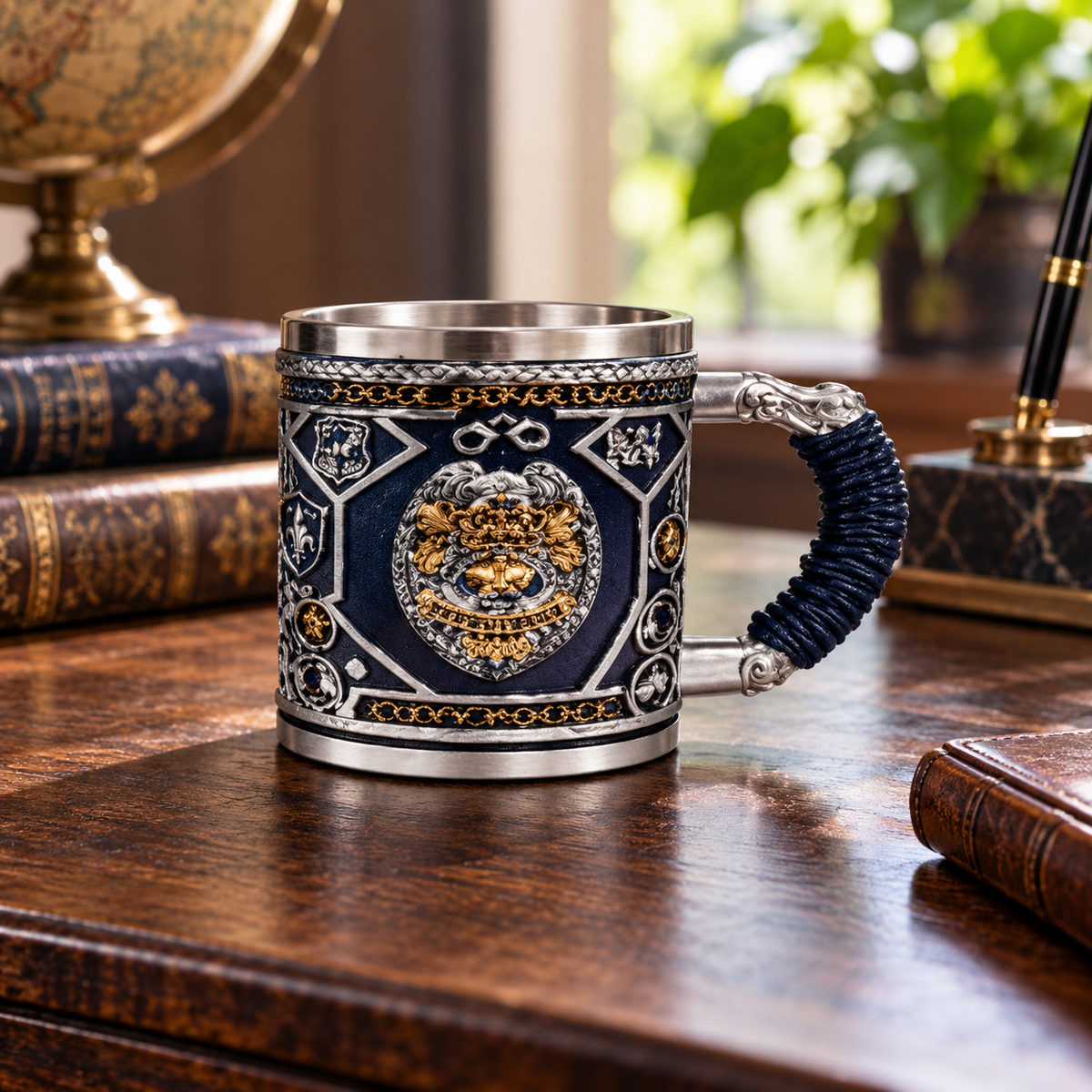 Tiger Emblem Decorative Coffee Mug