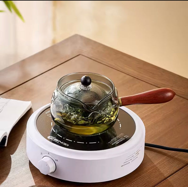 Luxury Transparent Glass Teapot – Premium Heat-Resistant Design