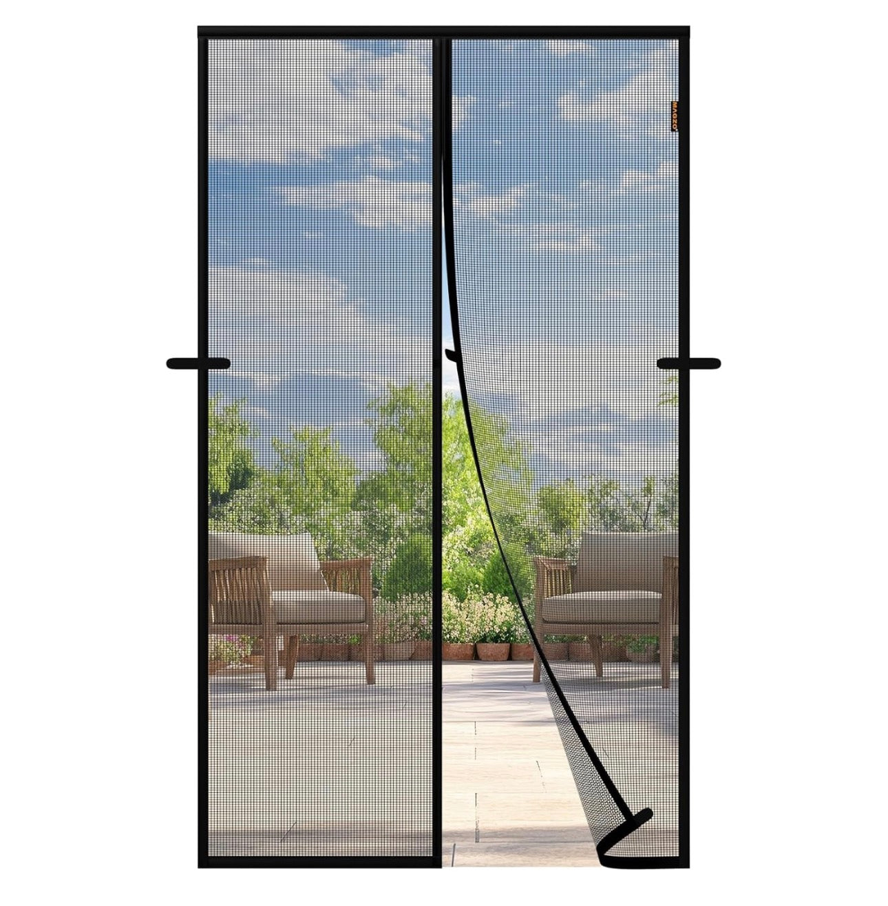 Magnetic Mesh Door Screen – Hands-Free Entry, Bug Protection & Pet Friendly