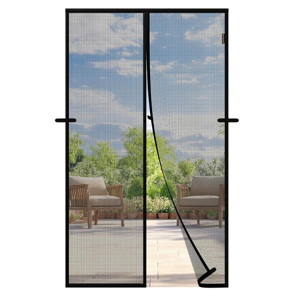 Magnetic Mesh Door Screen – Hands-Free Entry, Bug Protection & Pet Friendly