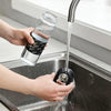 Glass Oil Dispenser Bottle with Automatic Pour Lid – Modern Kitchen Oil & Sauce Container