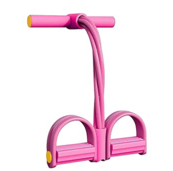 4-Tube Pedal Resistance Band – Multifunction Home Gym Exercise Equipment