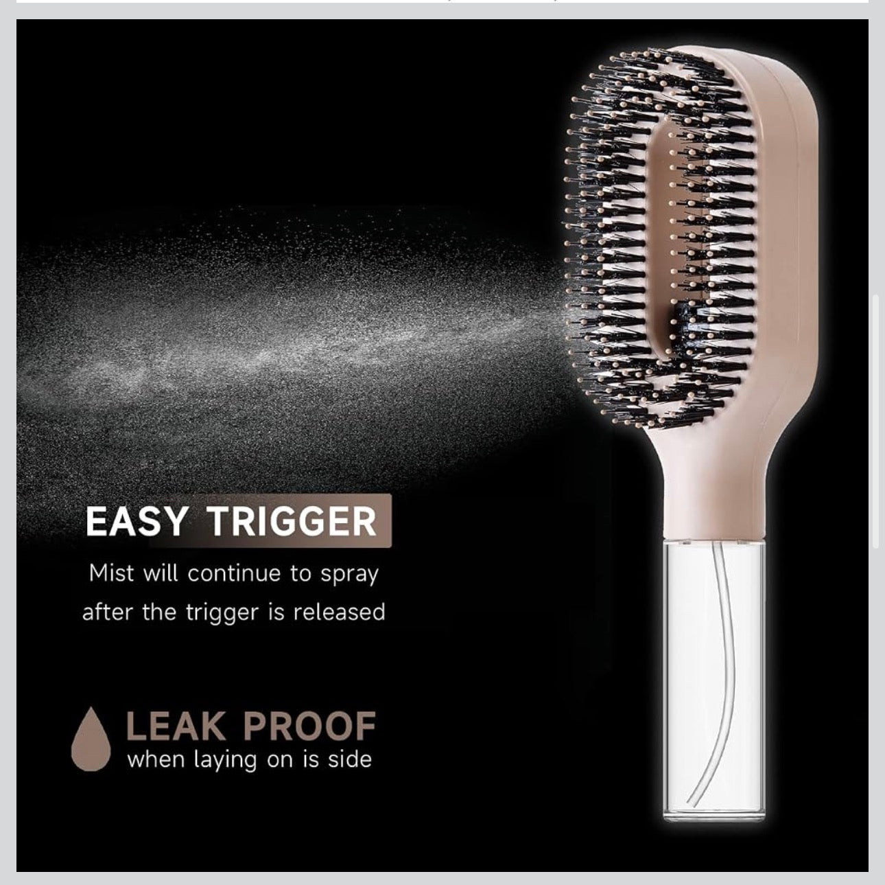 2-in-1 Liquid Dispensing Scalp Hair Brush