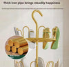 Multi-Tier Shoe Rack with Slipper Hanger – Space Saving Floor Organizer Stand