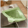 Premium Corner Sink Strainer Basket – Multi-Purpose Kitchen Drain Organizer