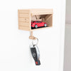 Mini Garage Key Holder With Car Model – Wall Mounted Key Organizer for Home & Office